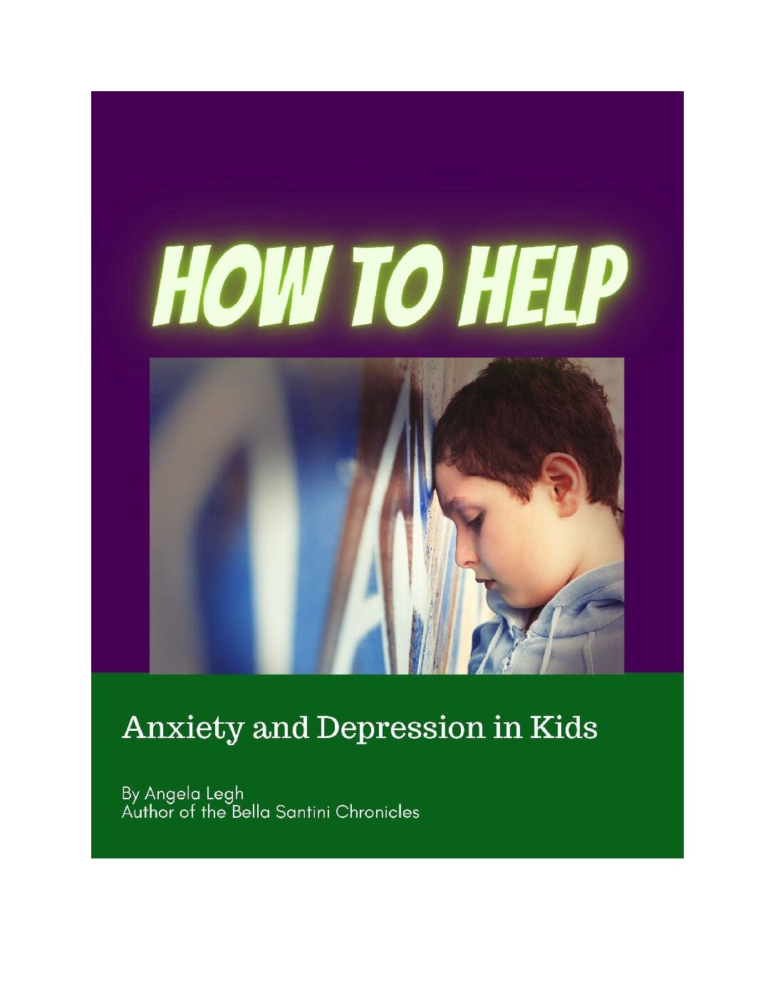 mini book with emotional resource exercises to overcome anxiety