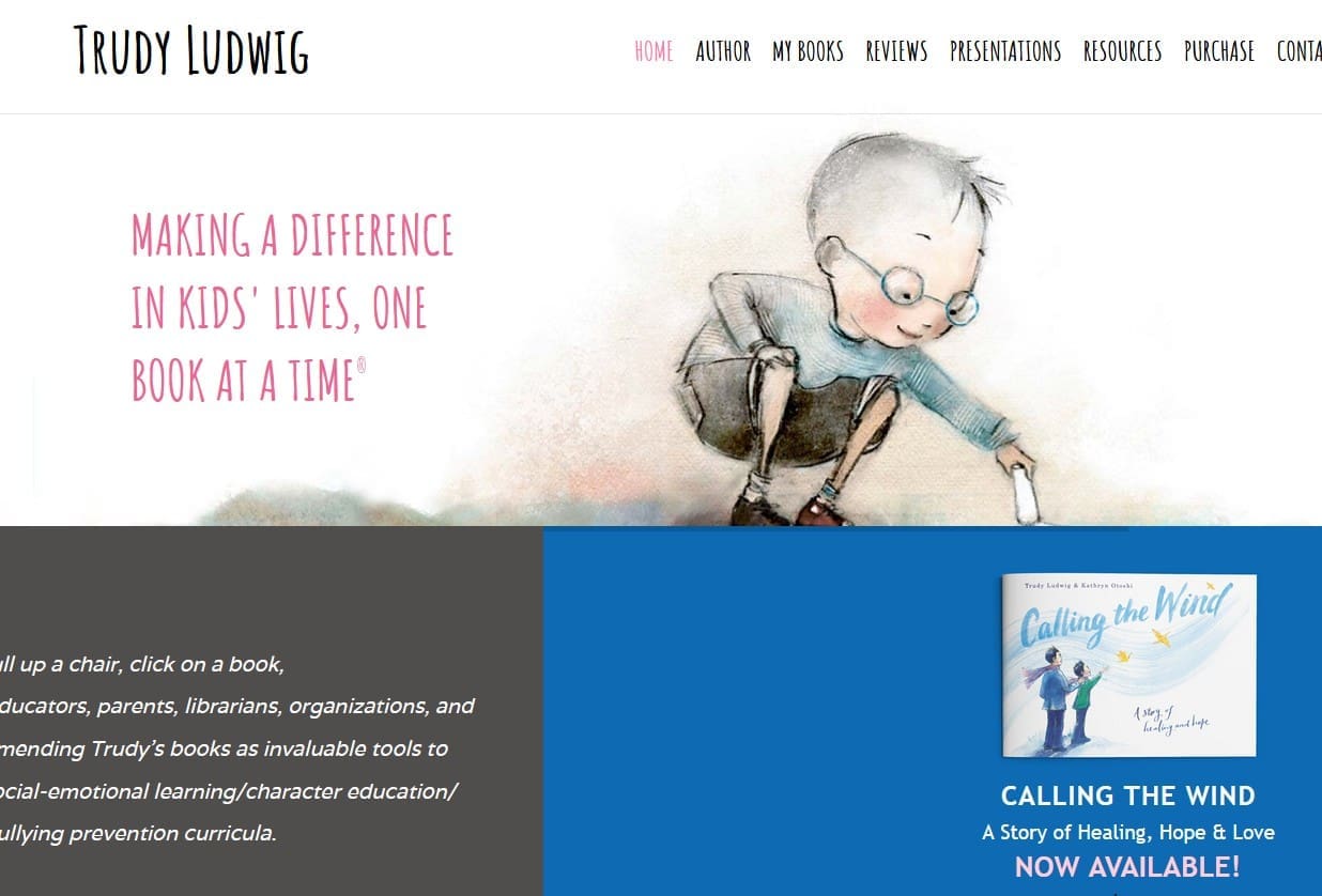 Trudy Ludwig author of The Invisible Boy