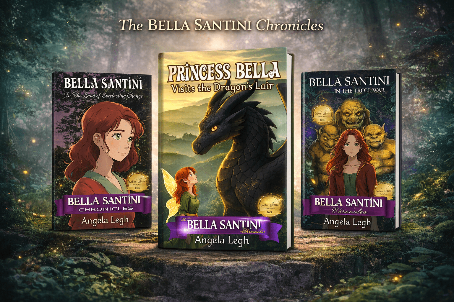 The Bella Santini Chronicles middle-grade fantasy series